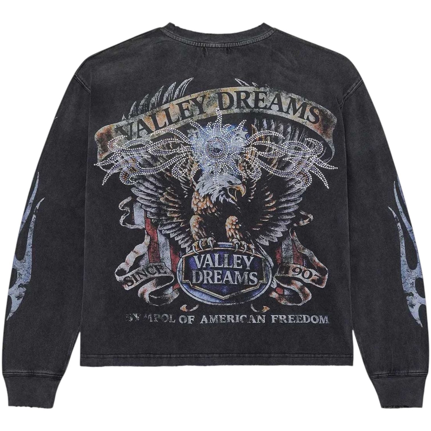 Vale Forever Valley Bling L/S Tee (Black)