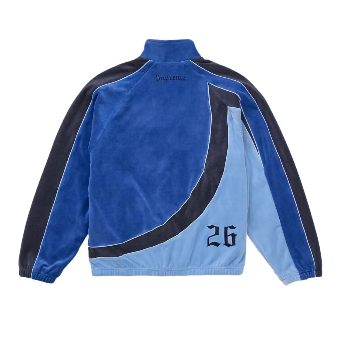 Supreme Umbro Velour Track Jacket (Blue)