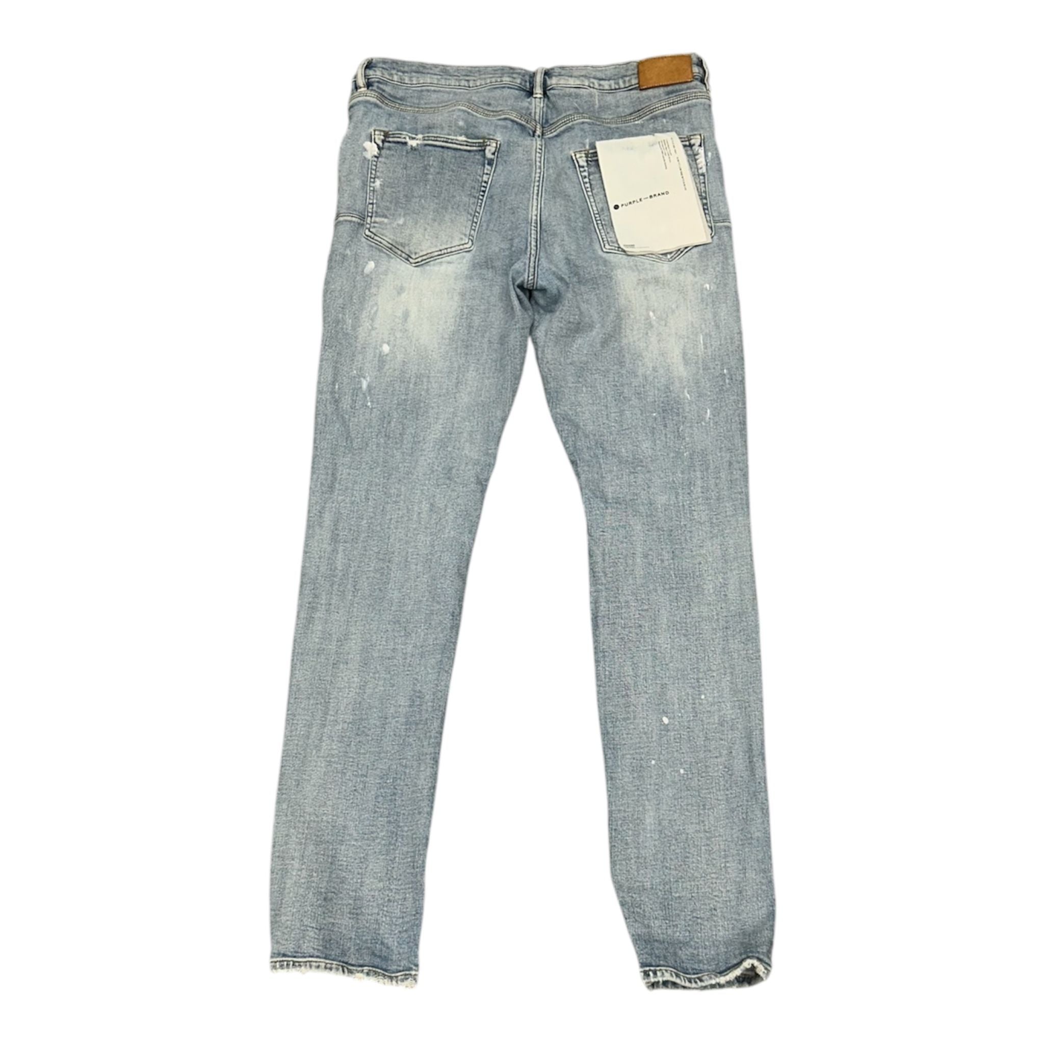 Purple Brand P.001 Jeans (Light Paint Wash Distressed) - Preowned