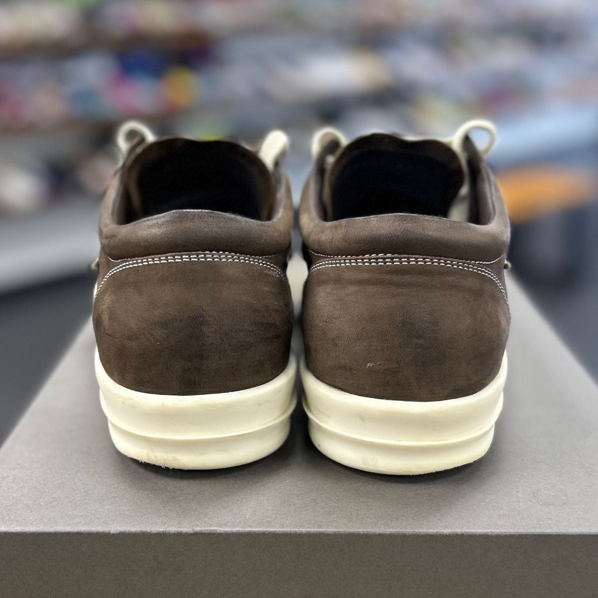 Rick Owens Porterville Vintage Low Fawn Milk - Preowned