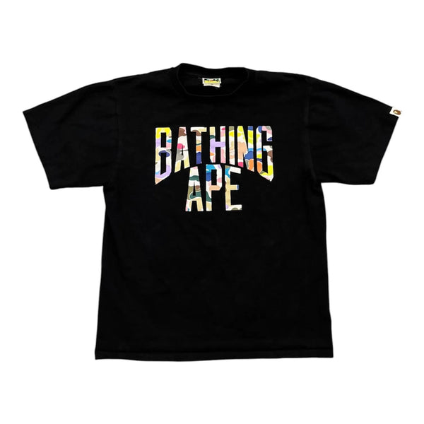 BAPE Multi Camo NYC Logo Tee (Black) - Preowned