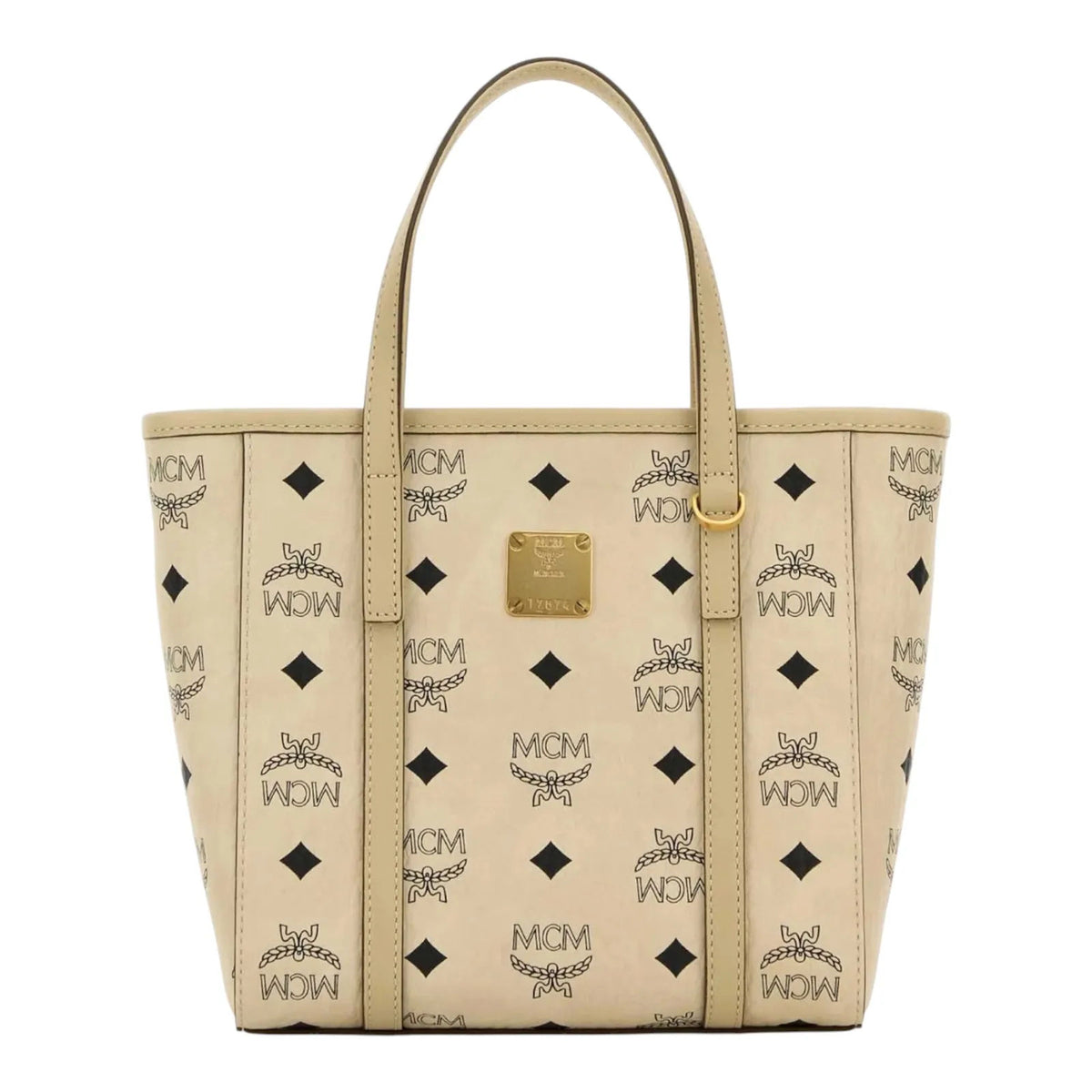 MCM Aren Top-Zip Mini Shopper Bag - Preowned