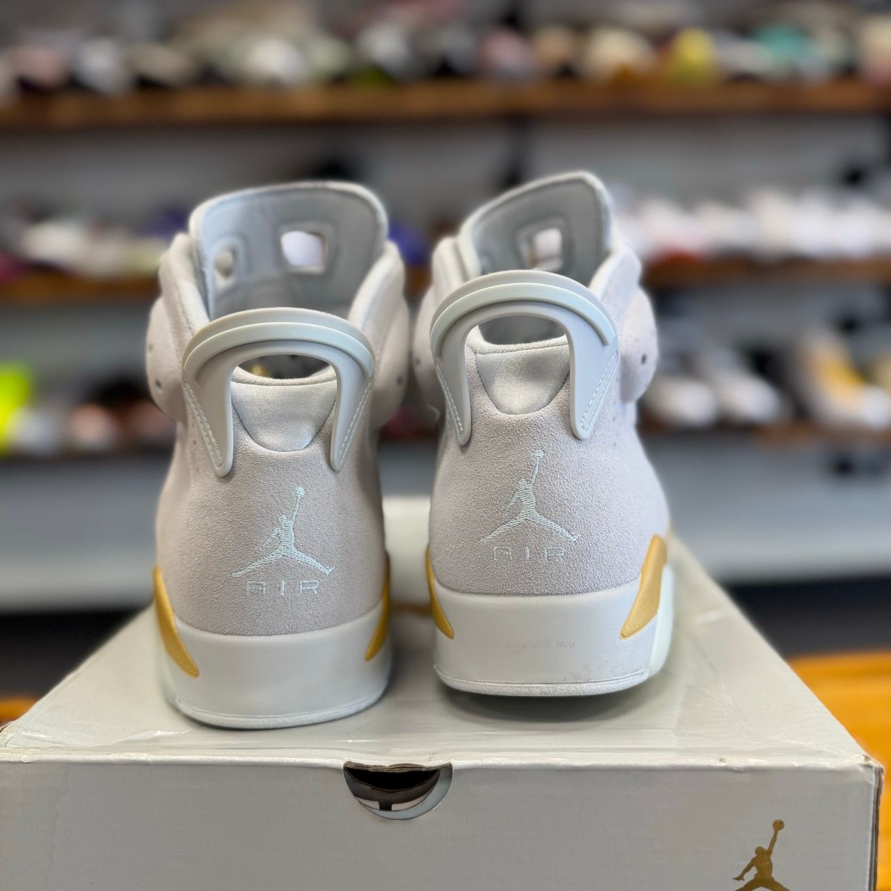 Jordan 6 Retro Craft Paris Olympics Pearl (Women's) - Preowned
