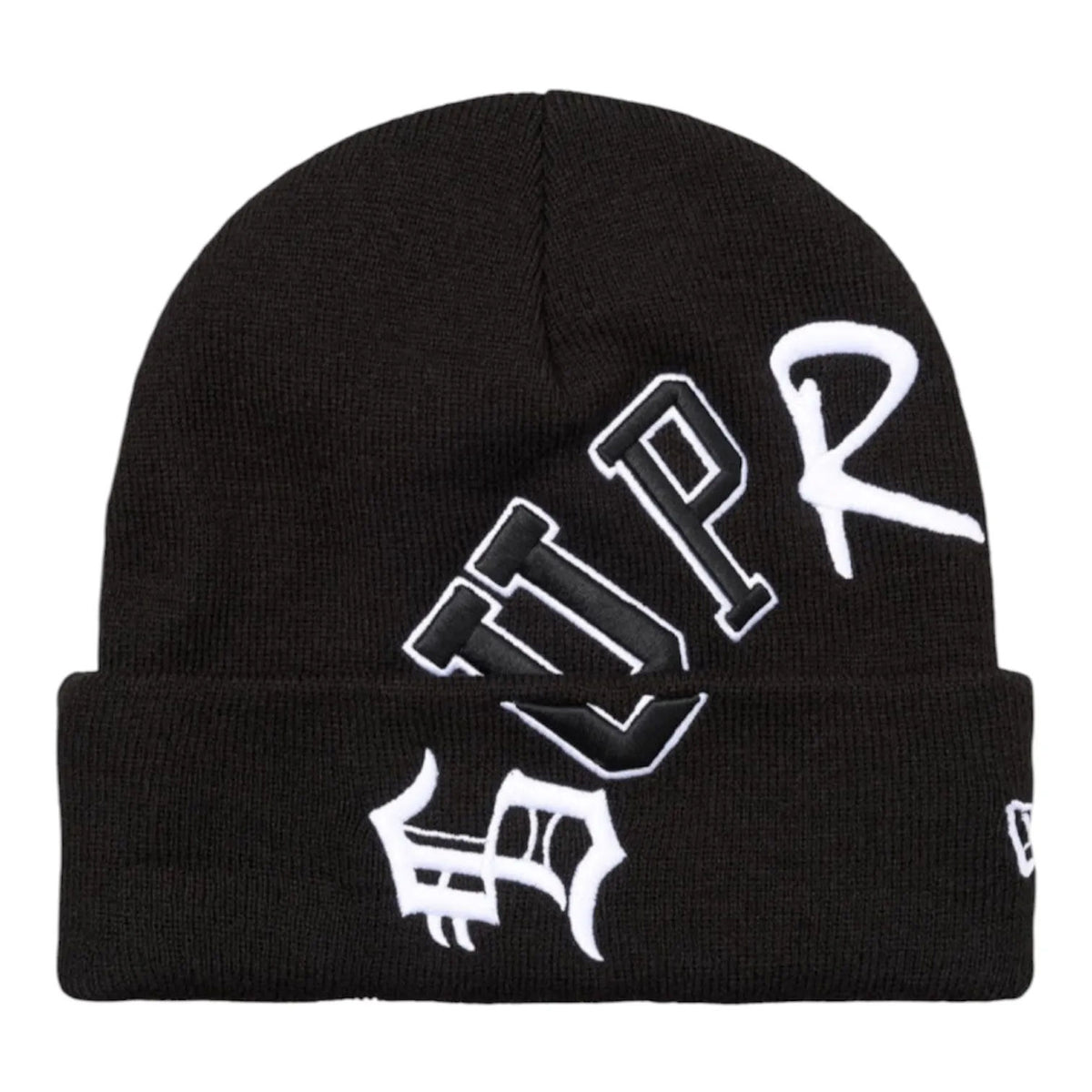 Supreme New Era Arc Beanie (Black)