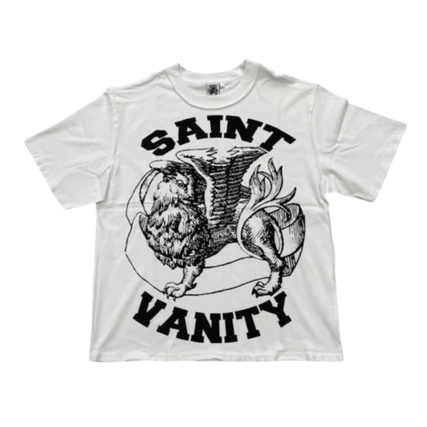 Saint Vanity Griffin Tee (White/Black)