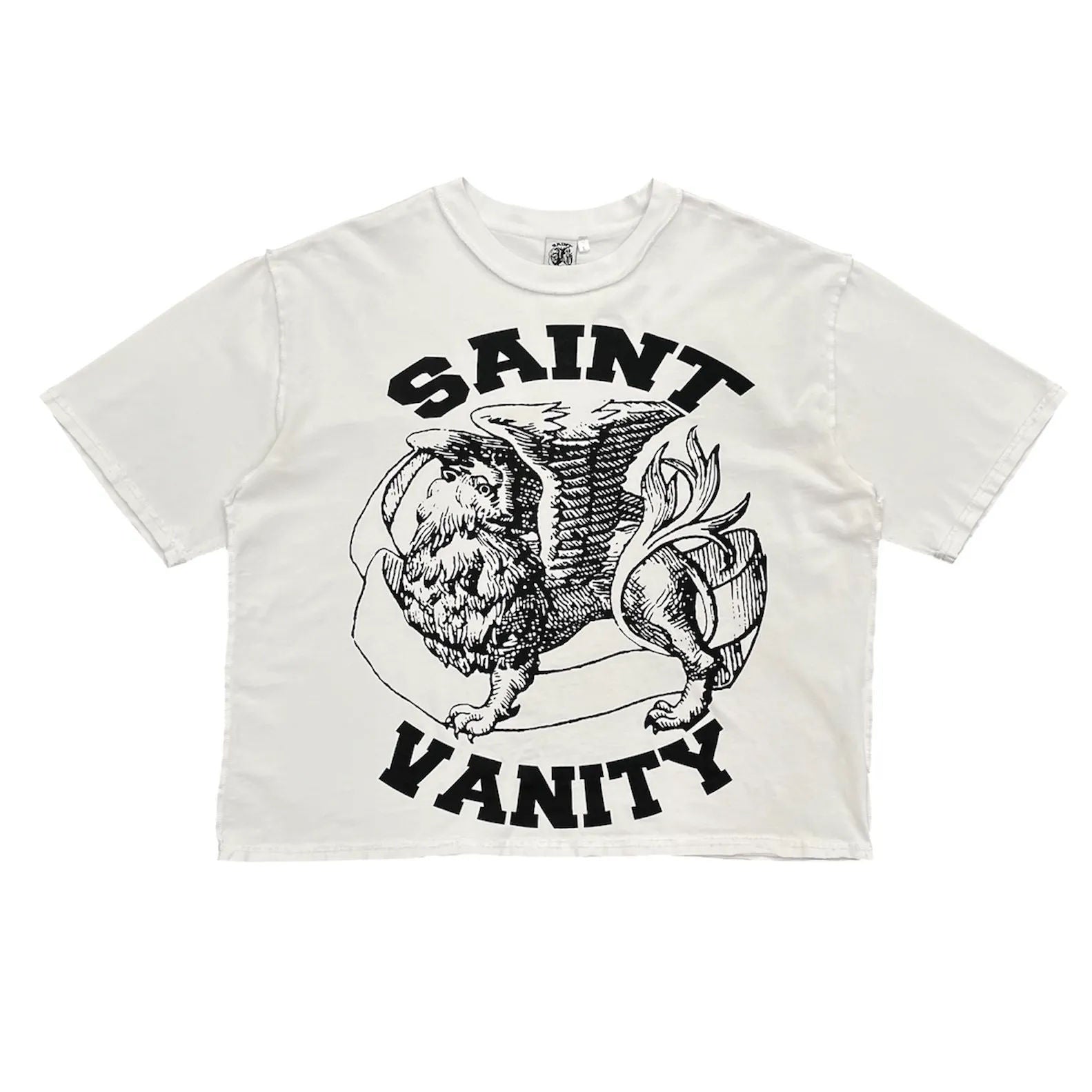 Saint Vanity Griffin Tee (White/Black) - Preowned