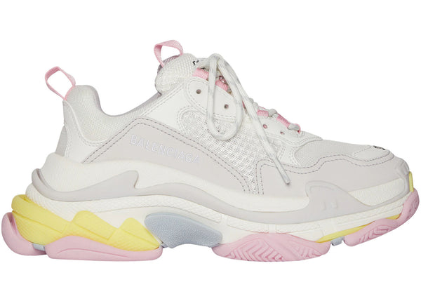 Balenciaga Triple S (White/Yellow) (W)
