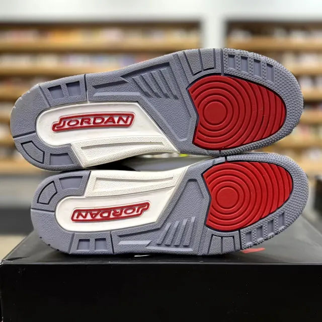Jordan 3 Retro White Cement Reimagined (GS) - Preowned