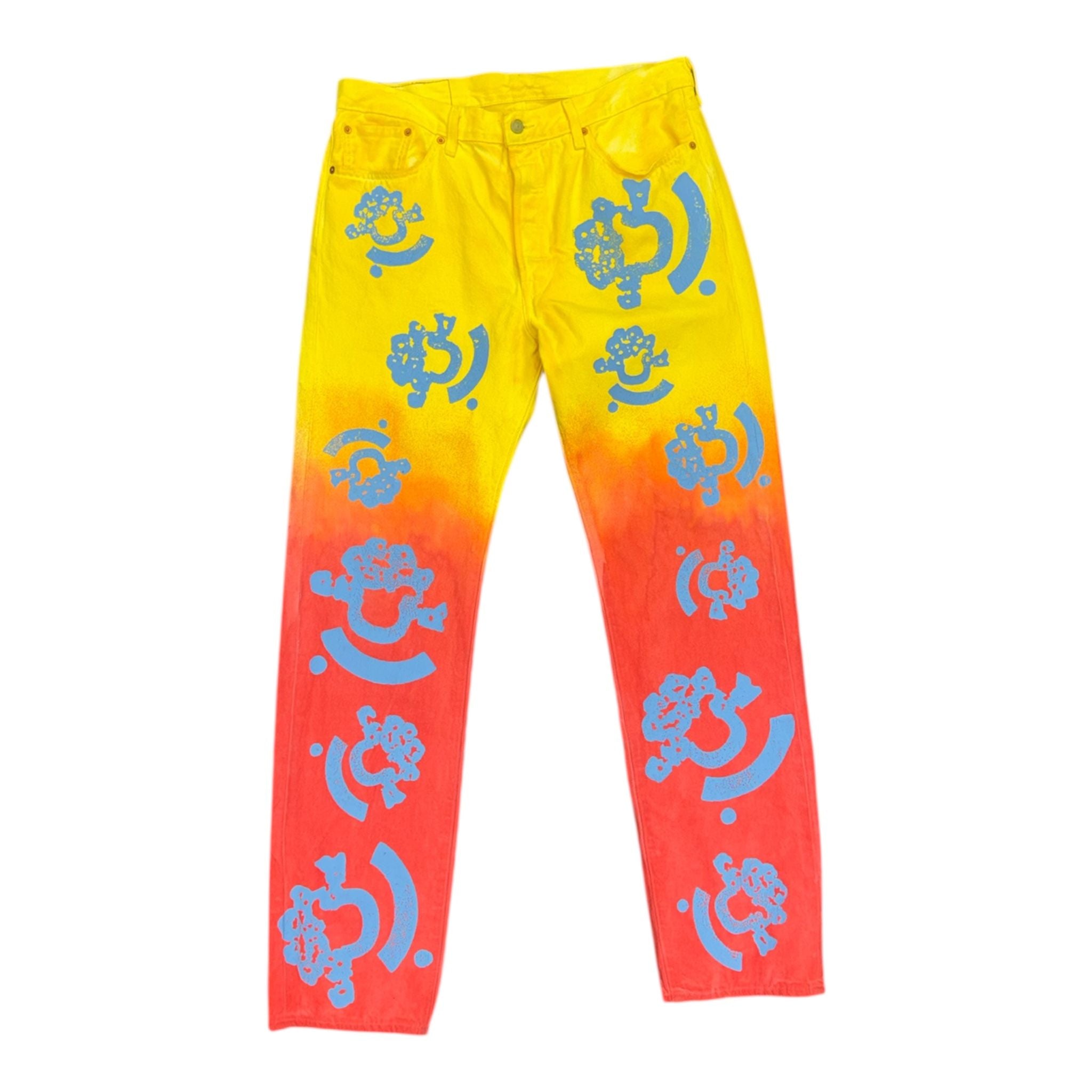 Denim Tears Bstroy Tears 501 Jean Gradient - Preowned