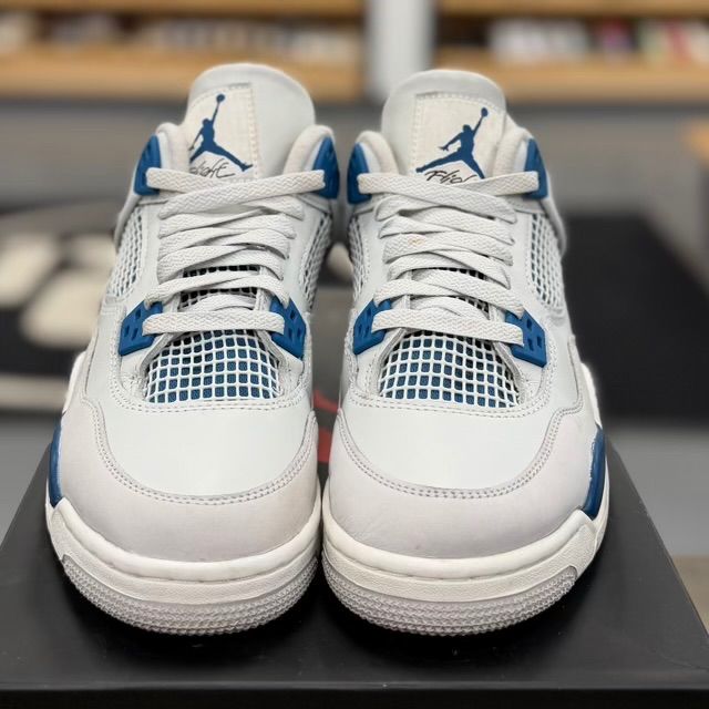 Jordan 4 Retro Military Blue (2024) (GS) - Preowned