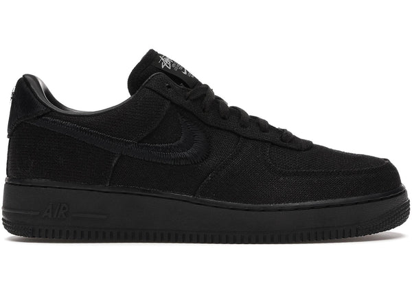 Nike Air Force 1 Low Stussy Black - Preowned