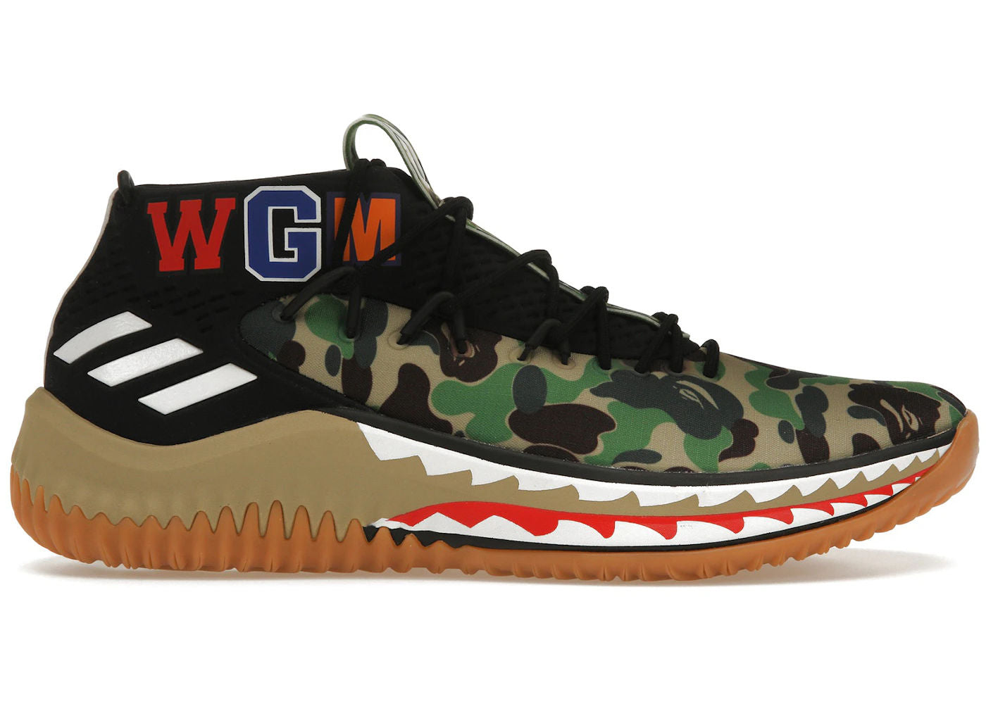 BRAND NEW STEAL - adidas Dame 4 A Bathing Ape Camo