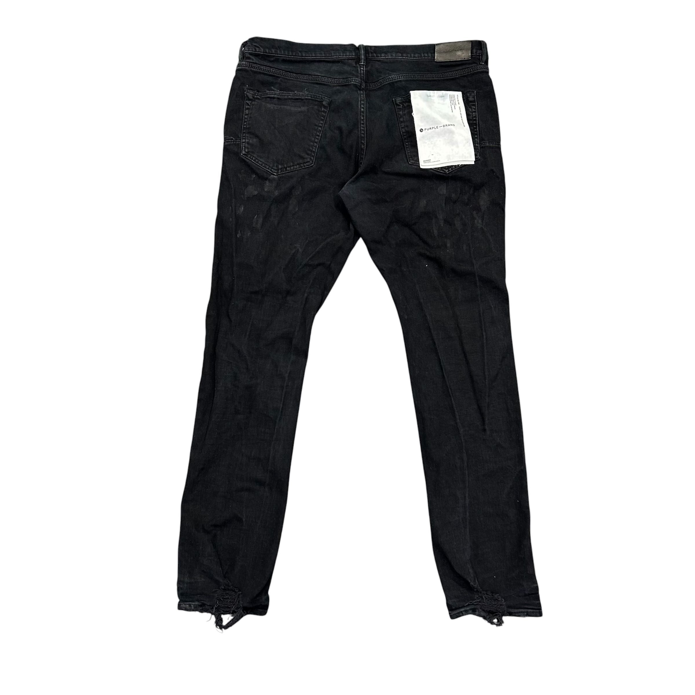 Purple Brand P.001 Jeans (Black Oil Repair) - Preowned