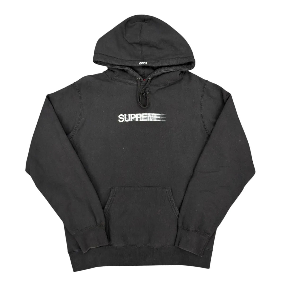 Supreme Motion Logo Hoodie (Black) - Preowned