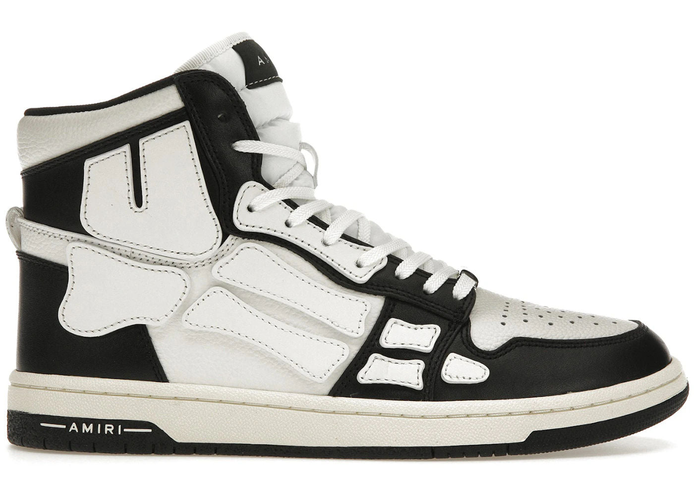 AMIRI Skel Hi Black White - Preowned