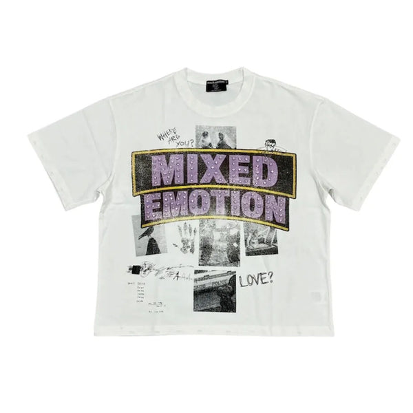 Mixed Emotion Lost Identity Tee (White)