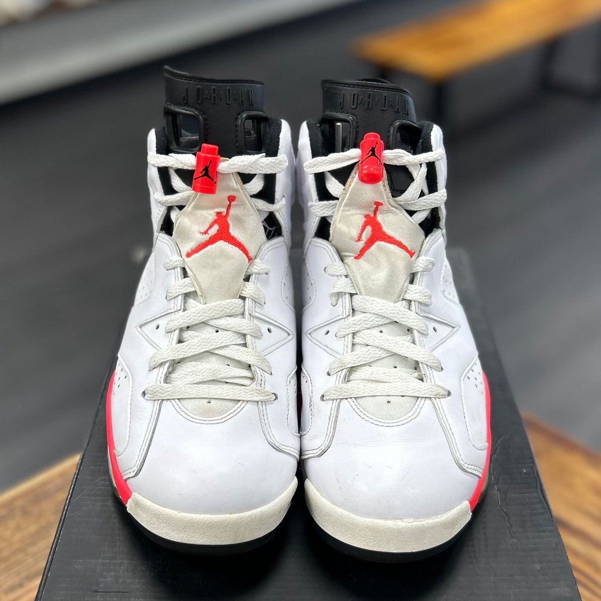 Jordan 6 Retro Infrared White (2014) - Preowned