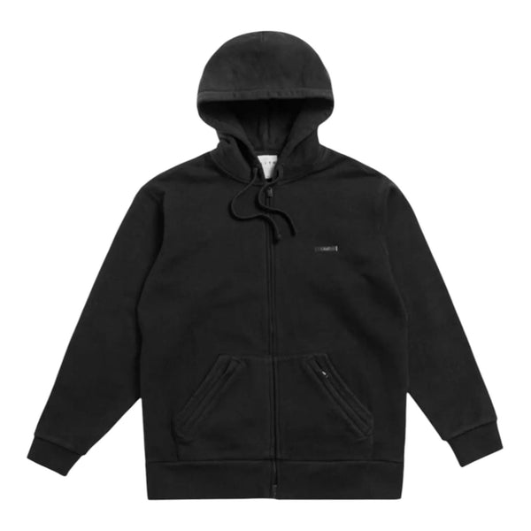 KITH Carly Hoodie Full Zip Double pocket (Washed Black) - Preowned