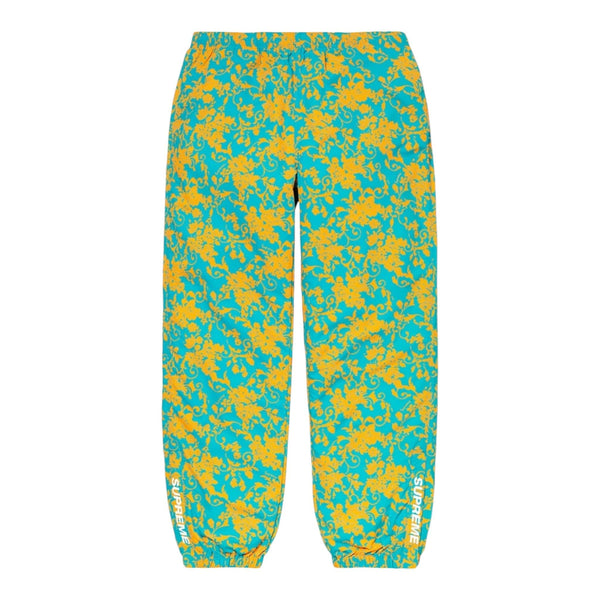Supreme Warm Up Pant Teal Floral