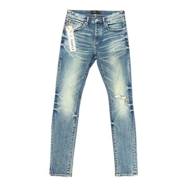 Purple Brand Skinny Distressed Denim (Blue)