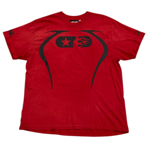 Hellstar Warm Up Tee (Red) - Preowned