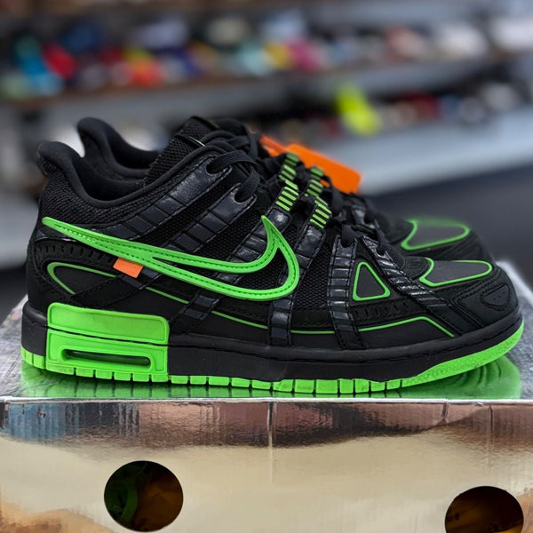 Nike Air Rubber Dunk Off-White Green Strike - Preowned