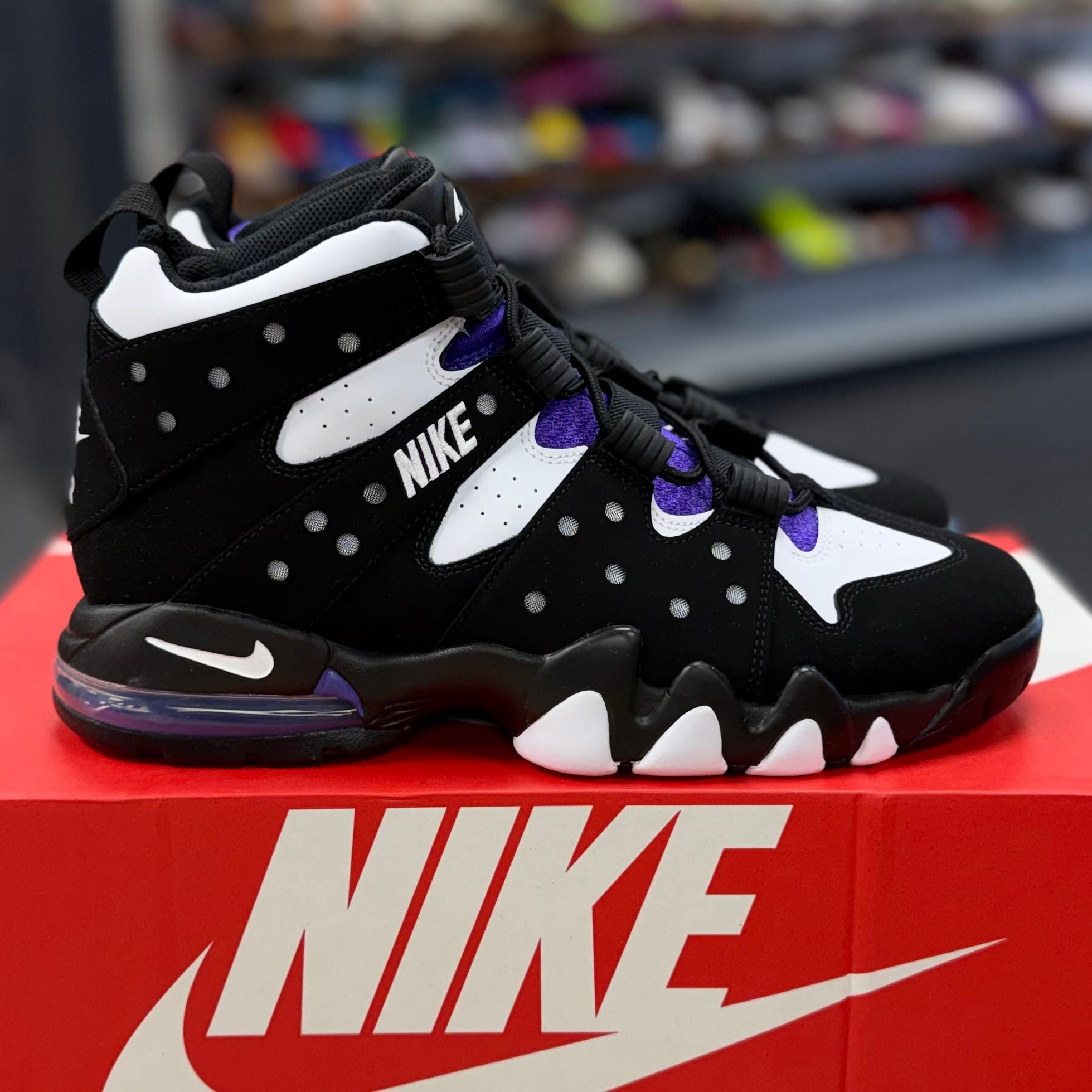 BRAND NEW STEAL - Nike Air Max 2 CB '94 Black White Purple