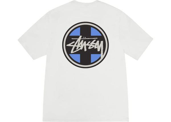 Stussy Cross Dot Pigment Dyed Tee Natural