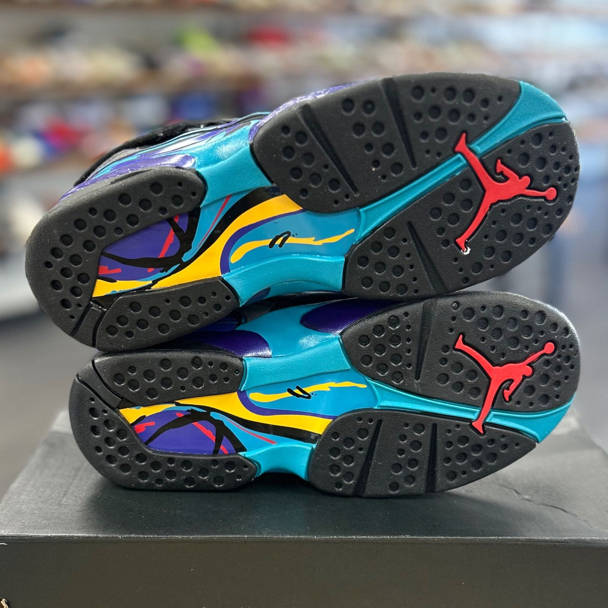 Jordan 8 Retro Aqua (2025) (GS) - Preowned