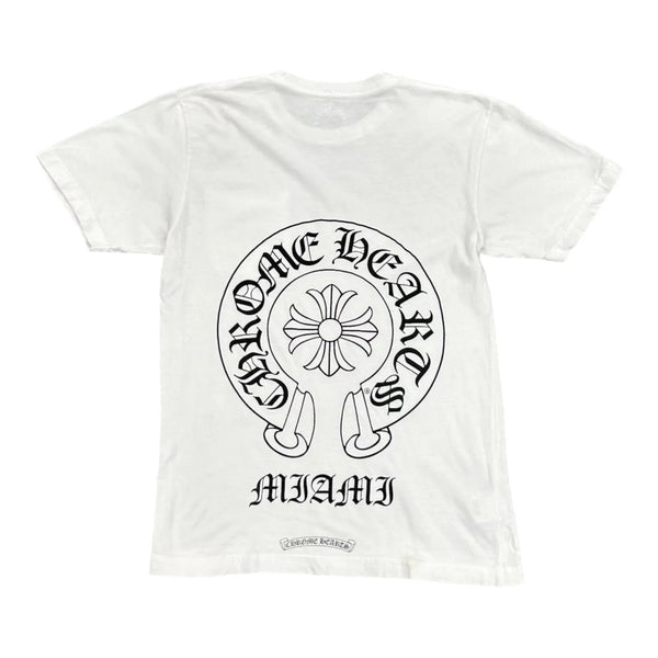 Chrome Hearts Miami Tee (White) - Preowned