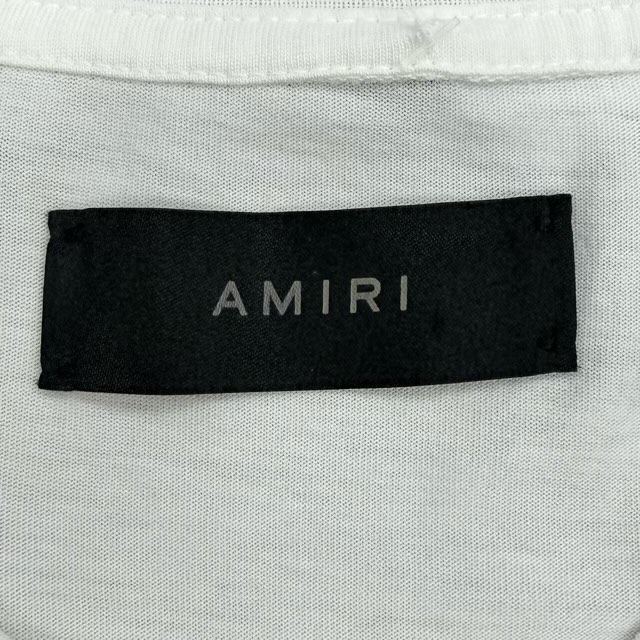 AMIRI MA Bar Logo Tee (White) - Preowned