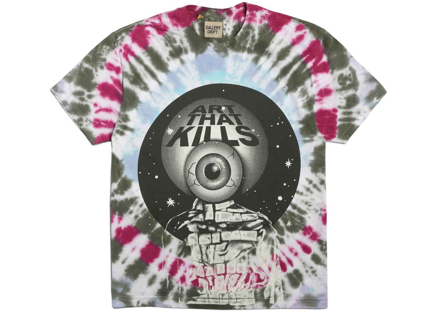 Gallery Dept. Totally Rod T-shirt Tie Dye - Preowned