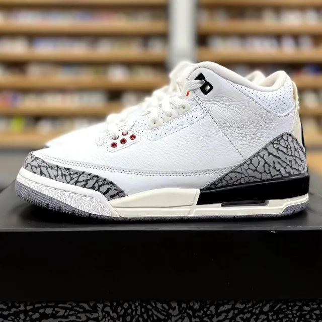 Jordan 3 Retro White Cement Reimagined (GS) - Preowned