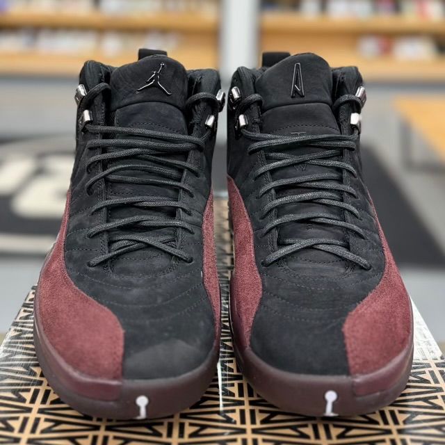 Jordan 12 Retro SP A Ma Maniére Black (Women's) - Preowned