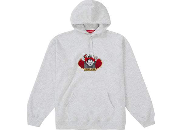 Supreme Vampire Boy Hooded Sweatshirt Ash Grey - Preowned