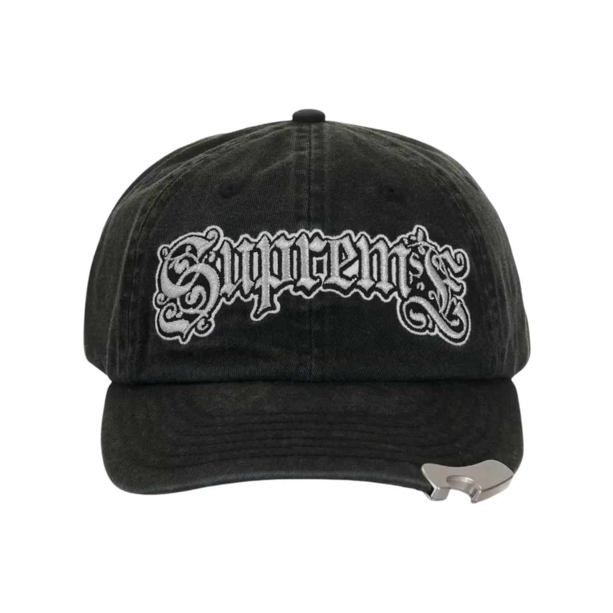 Supreme Bottle Opener 6-Panel Hat (Black)