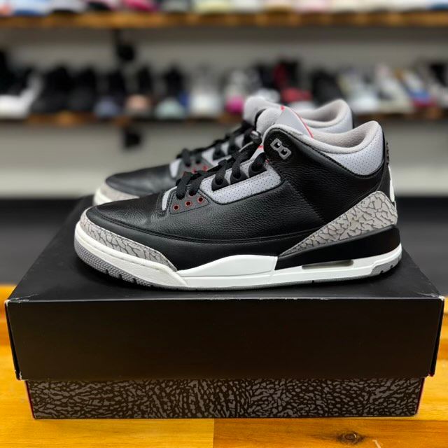 Jordan 3 Retro OG Black Cement (2024) - Preowned
