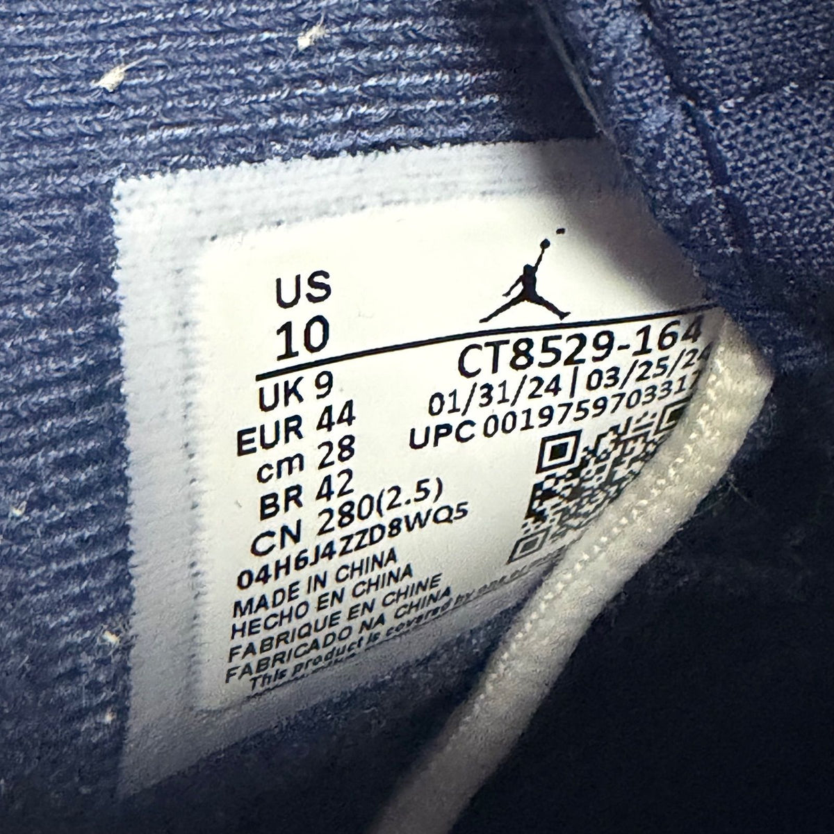 Jordan 6 Retro Olympic (2024) - Preowned