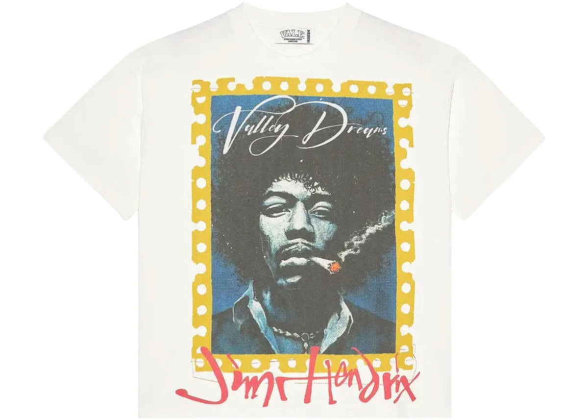 Vale Forever Jimi Hendrix T-Shirt White - Preowned