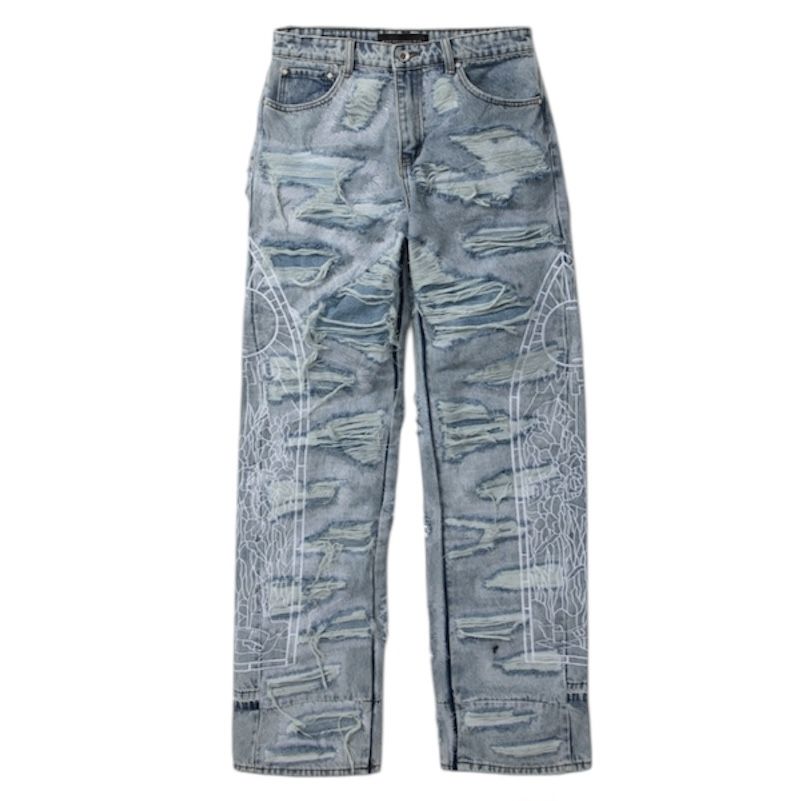 Who Decides War Ultra Flare Window Denim (Light Wash)