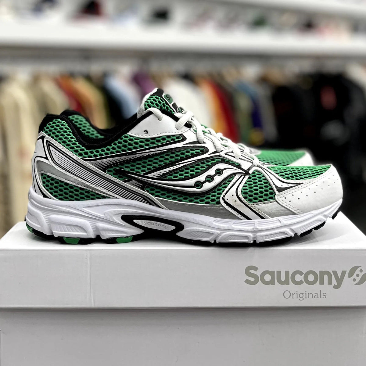 Saucony Ride Millennium White Fern