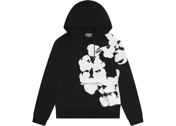 Denim Tears Big Cotton Wreath Hoodie (Black)