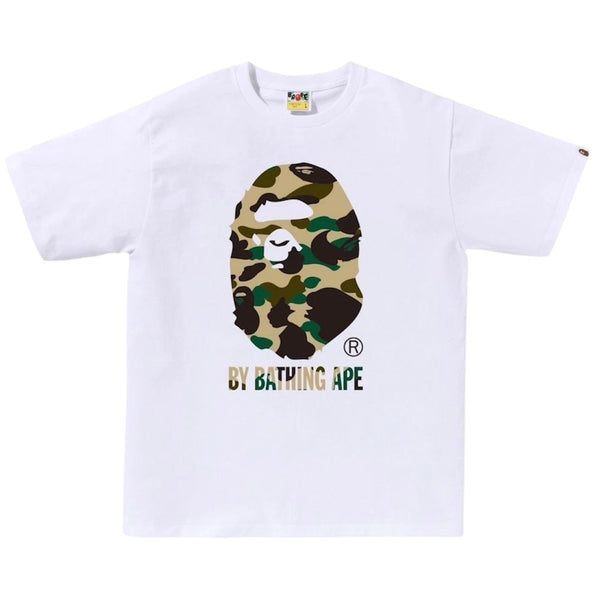 Bape 1st Camo By Bathing Ape Tee (White/Yellow)