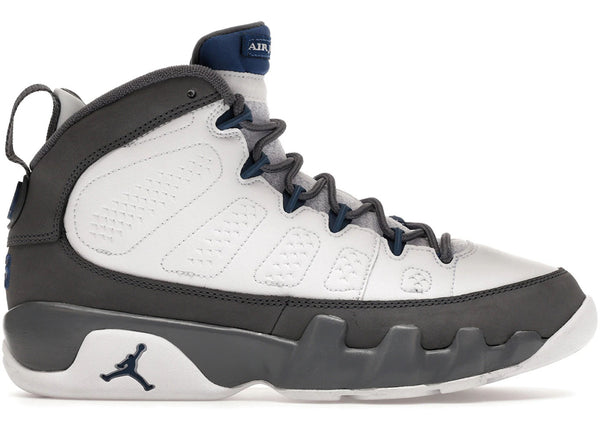 BRAND NEW STEAL - Jordan 9 Retro Flint Grey French Blue (2026) (GS)