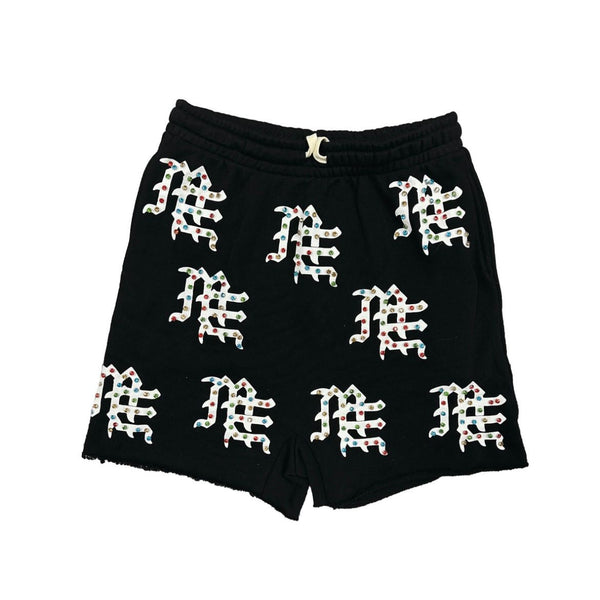Mixed Emotion ME Logo Shorts (Black) - Preowned