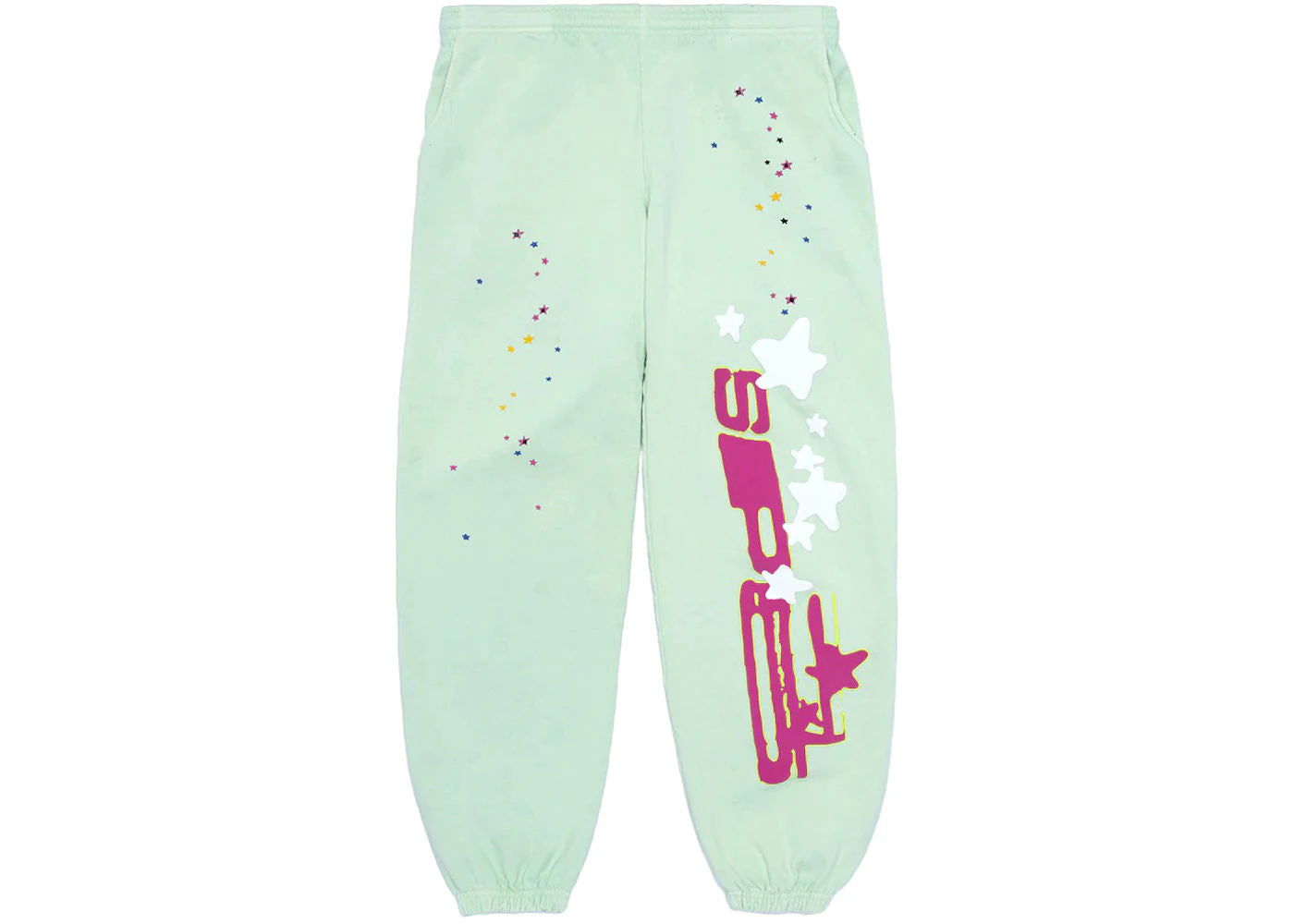 Sp5der SP5 Mint Sweatpants (Mint) - Preowned