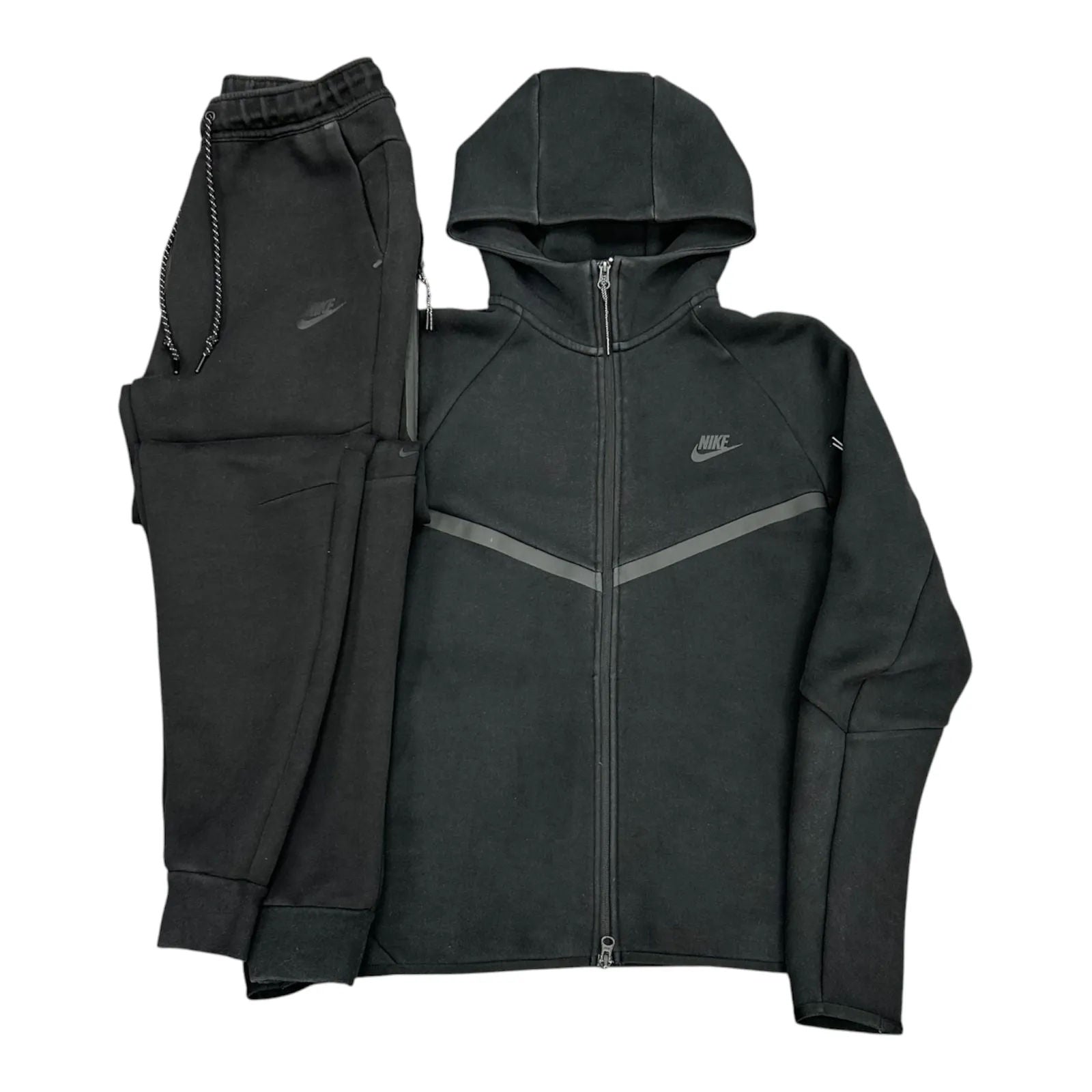 Nike Tech Sweatsuit (Black) - Preowned