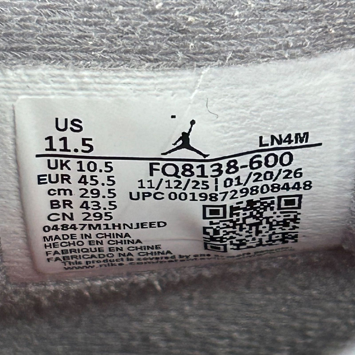 Jordan 4 Retro Toro Bravo (2026) - Preowned