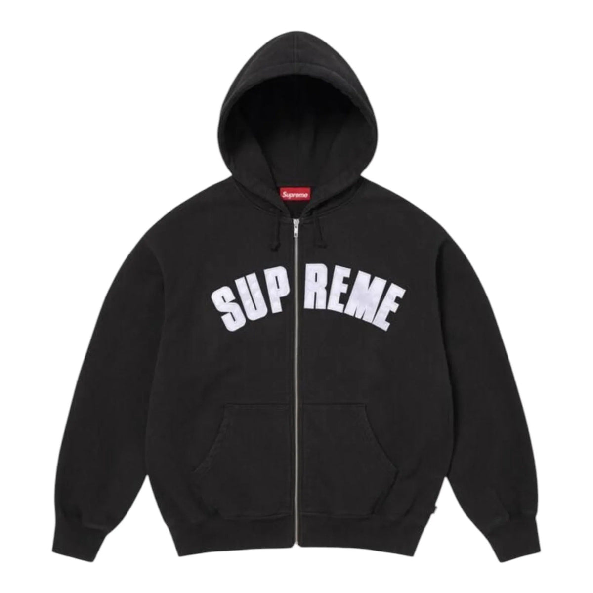 Supreme Larry Clark Zip Up Hooded Sweatshirt Black