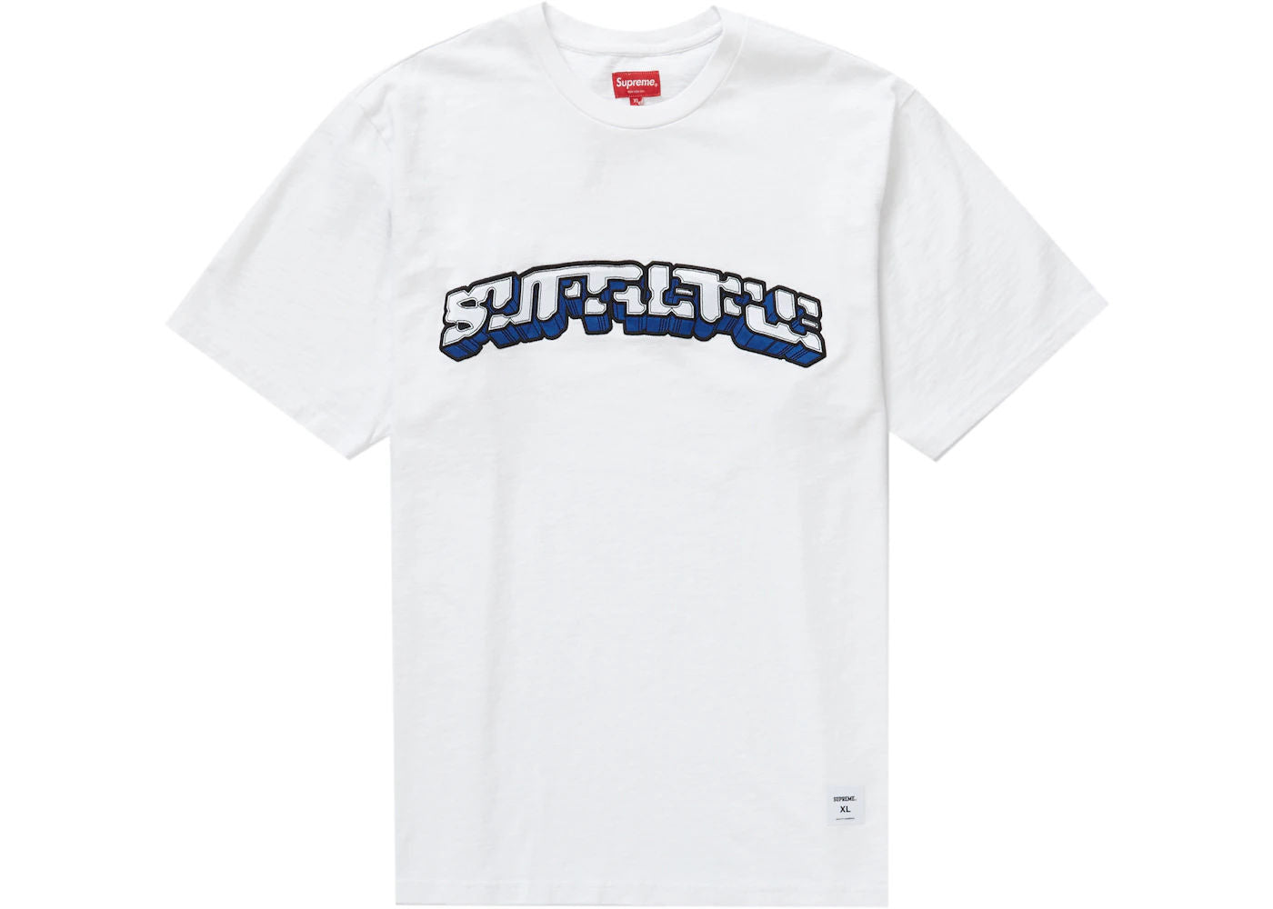 Supreme Block Arc S/S Top White - Preowned